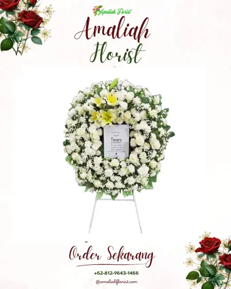 Krans Bunga Duka Cipete Utara